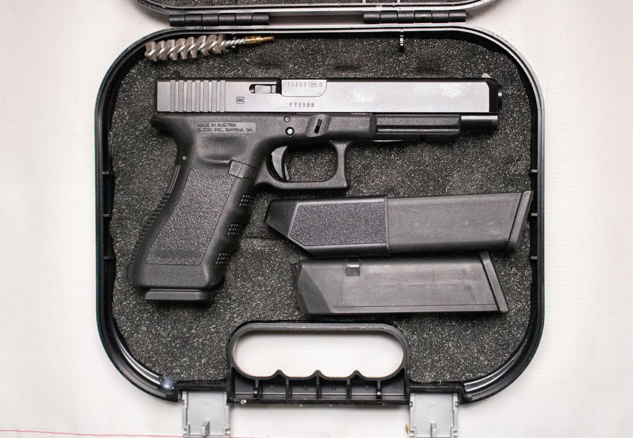 142067-default-l Glock 34 Gen3 9mm Police Trade-In Semi-Auto Pistol with OEM Box