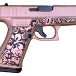 Glock G43X Sub-Compact 9mm Semi-Auto Pistol with Hibiscus Chimera Finish