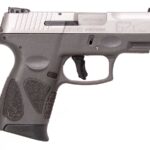 Taurus G2C 9mm Compact Pistol with Stainless Slide and Gray Frame