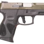Taurus G2C 9mm Compact Pistol with Black Frame and Green Slide