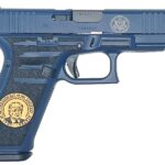 Glock 47 MOS 9mm Custom Trump Edition Pistol with Blue Finish and Presidential Seal