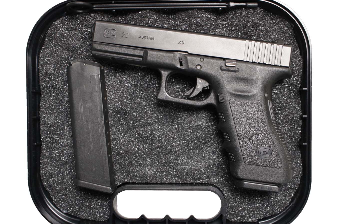 149381-default-l Glock 22 Gen 3 40 S&W Police Trade-In Pistol with Two Magazines