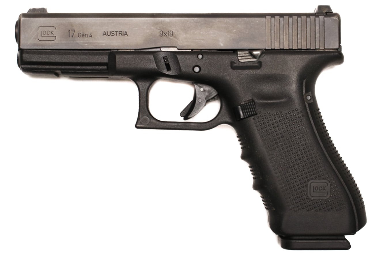 149398-default-l Glock 17 Gen 4 9mm Police Trade-In Pistols with Night Sights (Good Condition)