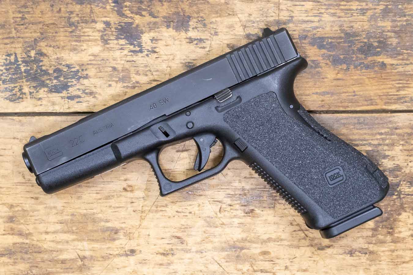150509-default-l Glock 22C 40 S&W Police Trade-Ins with Lightning Cut and Ported Barrel