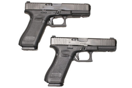 Glock 17 Gen 5 9mm Police Trade-in Pistol with Three Magazines
