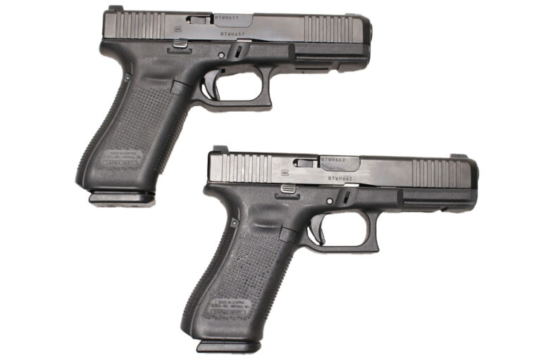 Glock 17 Gen 5 9mm Police Trade-in Pistol with Three Magazines