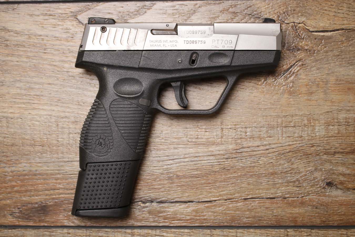 159596-default-l Taurus PT709 Slim 9mm Police Trade-In Pistol