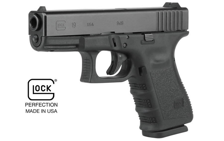 Glock 19 Gen3 9mm 15-Round Pistol Made in USA