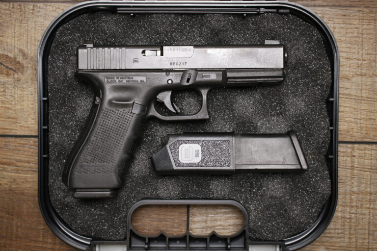 Glock 17 Gen 4 9mm Police Trade-In Pistol (Good Condition)
