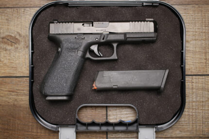 Glock 17 Gen 5 9mm Police Trade-In Pistols with Night Sights and Front Slide Serrations (Very Good Condition)