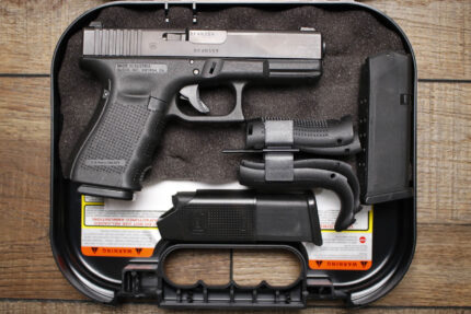 Glock 23 Gen 4 40 S&W Police Trade-In Pistol with Three Magazines