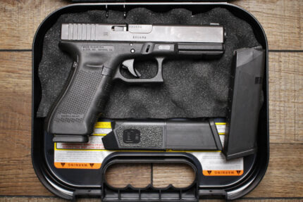 Glock 22 Gen 4 40 S&W Police Trade-In Pistol with Three Magazines and Original Box