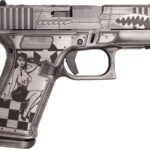Glock 43x MOS 9mm Optic Ready Pistol with P-51 Mustang WWII Finish