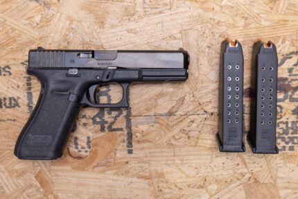 Glock 17 Gen5 9mm Police Trade-In Pistols with Night Sights (Very Good Condition)