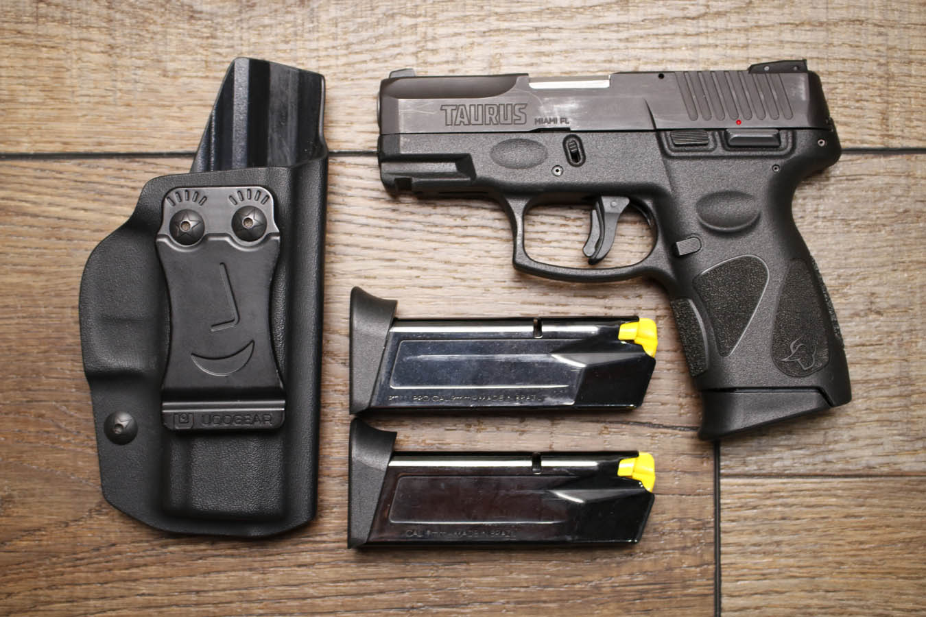 166393-default-l Taurus G2C 9mm Police Trade-In Pistol with Holster and Three Magazines
