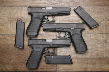 Glock 21 Gen 4 45 ACP U.S. Made Police Trade-In Pistol (Very Good Condition) with Night Sights