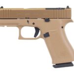 Glock 43X MOS 9mm Semi-Auto Pistol with Coyote Brown Slide