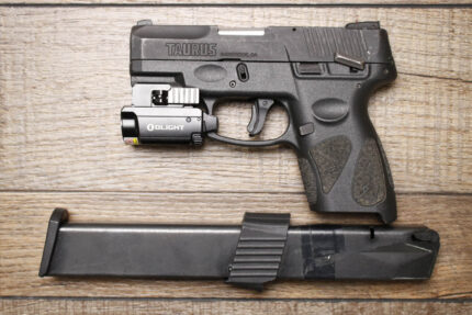 Taurus G2C 9mm Police Trade-In Pistol with Flashlight
