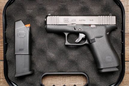 Glock 43X 9mm Police Trade-In Pistol with Two Magazines
