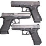 Glock 17 Gen4 9mm Police Trade-In Pistols with Two Magazines