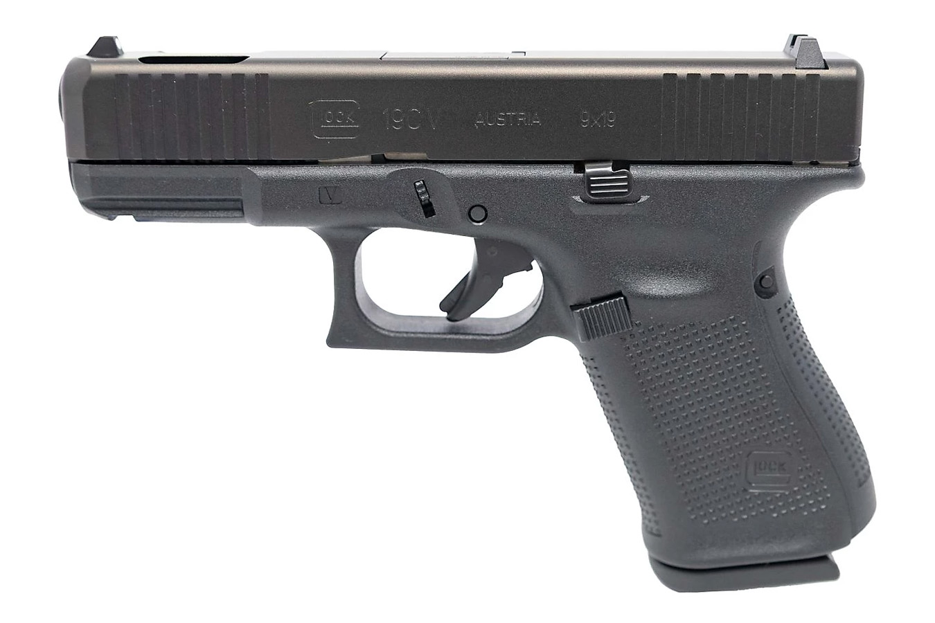 171489-default-l Glock 19CV 9MM Pistol with Front Serrations