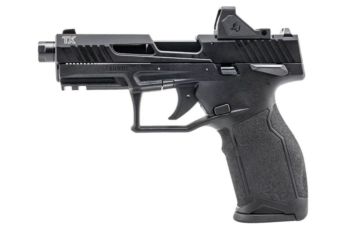 Taurus TX22 22LR Semi-Auto Pistol with Viridian RFX-11 Green Dot