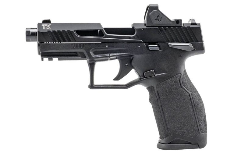 Taurus TX22 22LR Semi-Auto Pistol with Viridian RFX-11 Green Dot