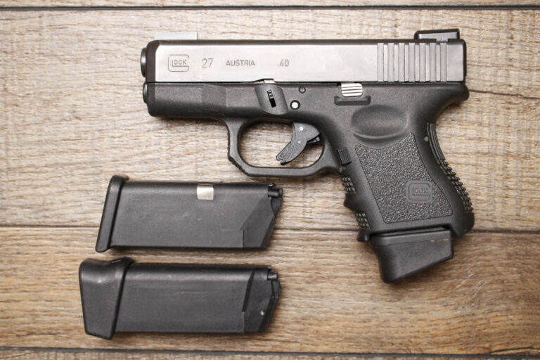 Glock 27 Gen 3 40 S&W Police Trade-In Pistol