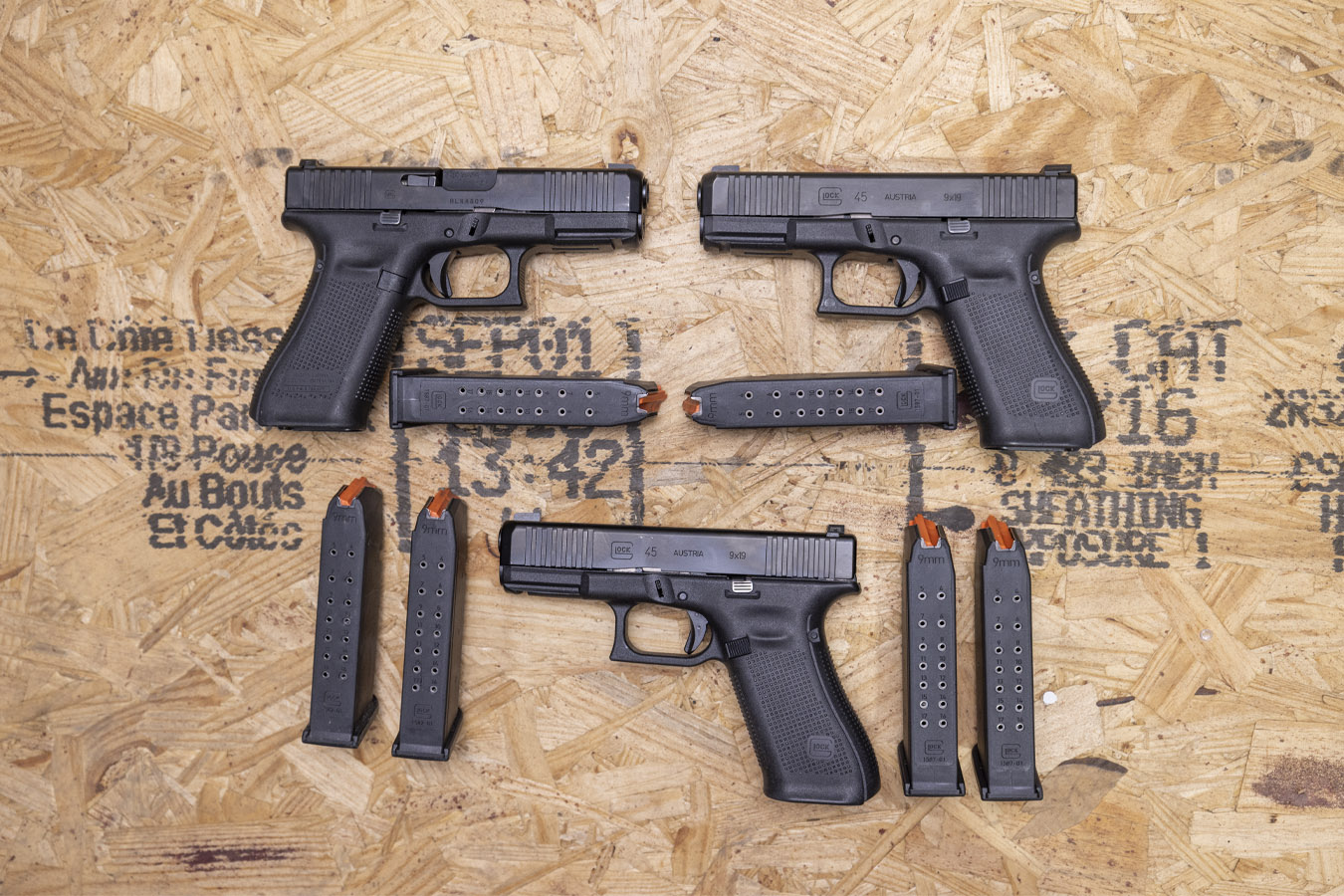 175024-default-l Glock 45 9mm Police Trade-In Pistols with Night Sights (Good Condition)