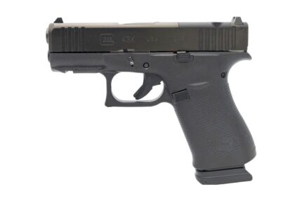 Glock 43X MOS 9mm Optic Ready 15+1 Pistol with Front Rail (Made in USA)