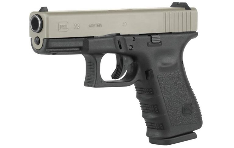 Glock 23 Gen3 40 S&W 13-Round Pistol with Nickel Boron Slide