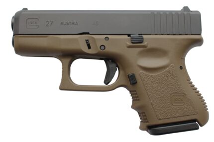 Glock 27 Gen3 40 S&W 9-Round Flat Dark Earth Pistol
