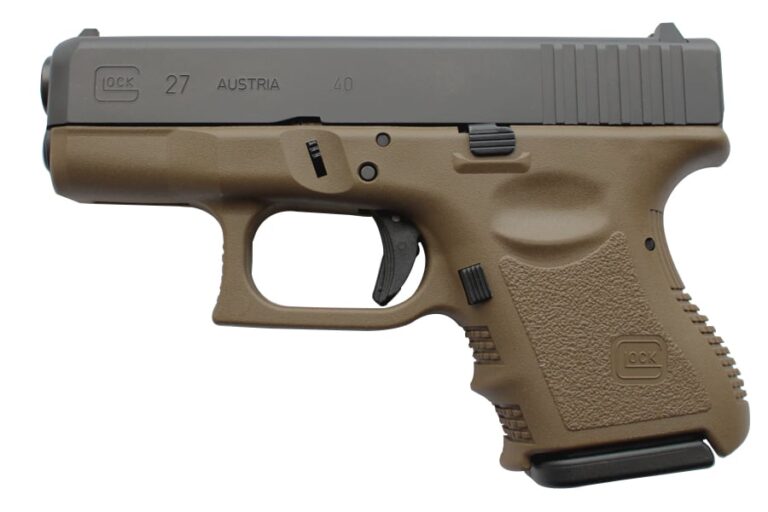 Glock 27 Gen3 40 S&W 9-Round Flat Dark Earth Pistol