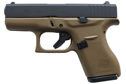 Glock 42 380 Auto Single Stack Flat Dark Earth Pistol