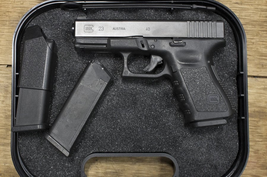 26422-default-l Glock 23 40 S&W Police Trade Pistols with 3 Mags (Gen3)