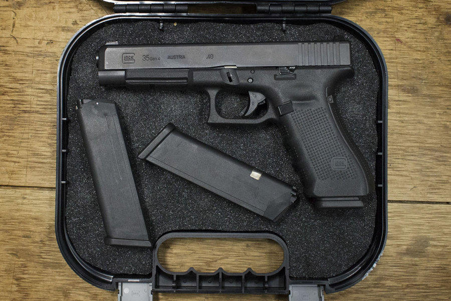 26726-default-l Glock 35 40 S&W Police Trade Pistols with 3 Magazines (Gen4)