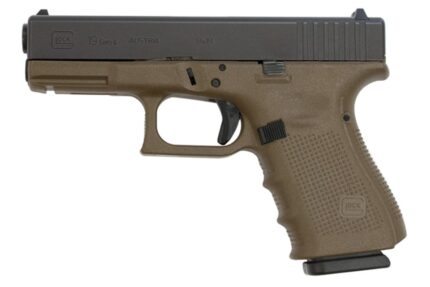 Glock 19 Gen4 9mm 15-Round Pistol with Flat Dark Earth Frame