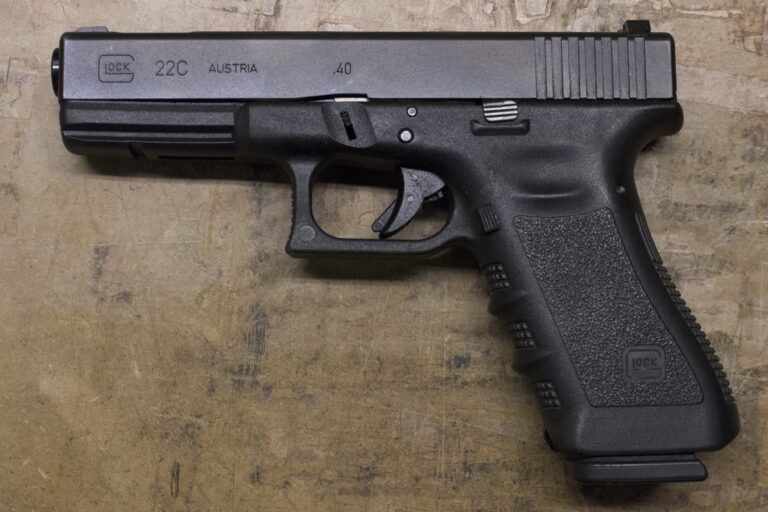 Glock 22C Gen3 40 S&W Compensated Police Trades with 1 Magazine