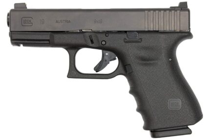 Glock 19 Gen3 9mm 15-Round Vickers Tactical Black Pistol with RTF2 Frame