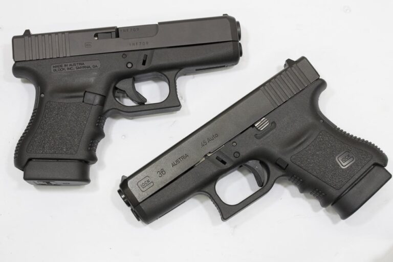 Glock 36 Gen3 45 ACP Police Trade-ins (Very Good)