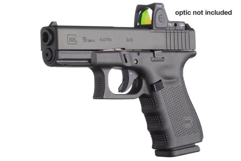 Glock 19 MOS 9mm 10-Round Pistol (Gen4)