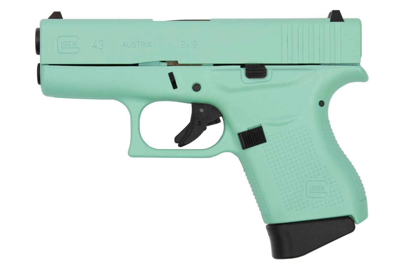 37934-default-l Glock 43 9mm Eggshell Blue Single Stack Pistol