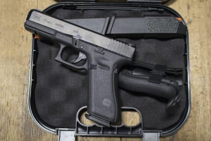 Glock 17 Gen5 9mm Police Trade-in Pistol with Night Sights (Good)