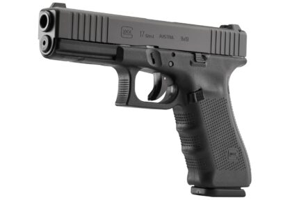 Glock 17 Gen4 9mm 17-Round Pistol with Front Serrations and Night Sights