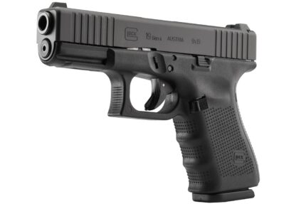 Glock 19 Gen4 9mm 15-Round Pistol with Front Serrations and Night Sights