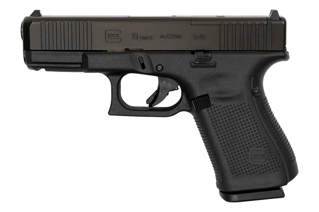 57431-default-l Glock 19 Gen5 9mm MOS Compact Pistol with Front Serrations