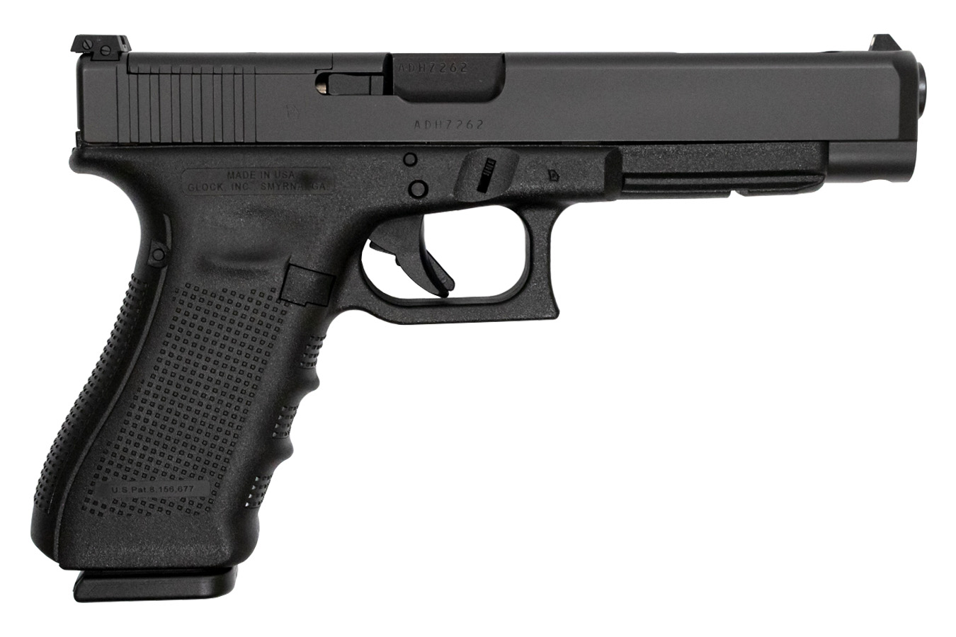 57647-default-l Glock 34 Gen4 MOS 9mm 17-Round Pistol with Adjustable Rear Sights (Made in USA)
