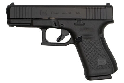 Glock 19 Gen5 9mm MOS 10-Round Pistol with Front Slide Serrations