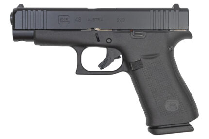 Glock 48 9mm 10-Round Pistol with Black Finish