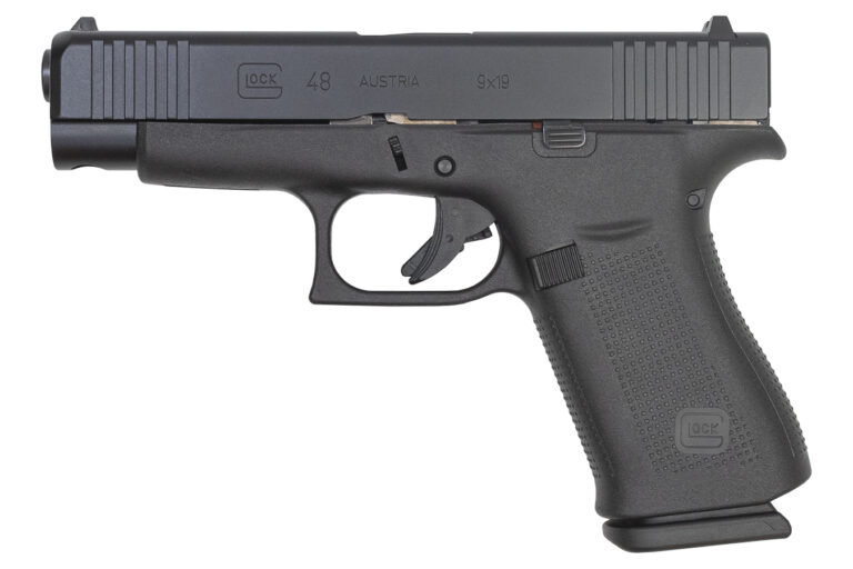 Glock 48 9mm 10-Round Pistol with Black Finish